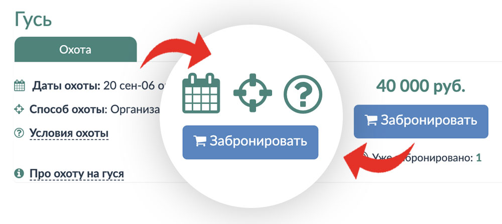 Gethunt Как купить путевку